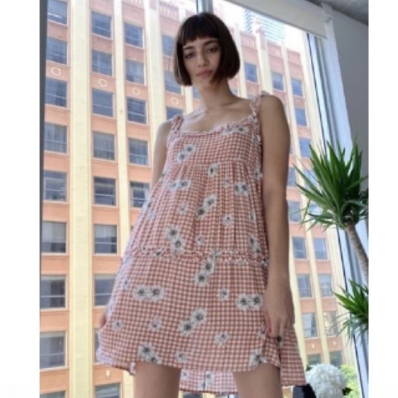 Dress Forum Dresses & Skirts - Dress Forum | x Urban Outfitters Plaid Floral Dress